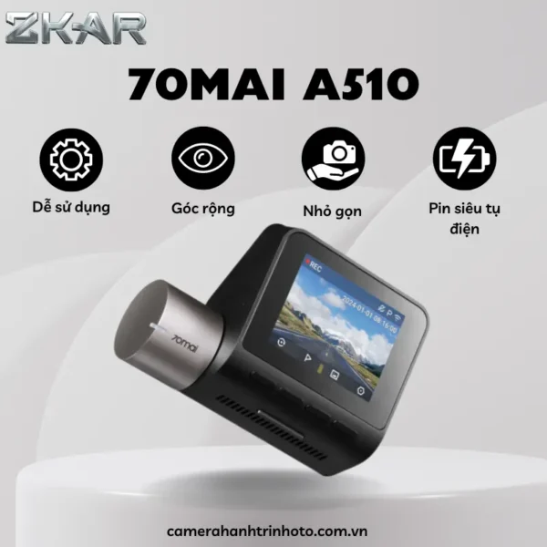 Camera Hành Trình 70Mai A510
