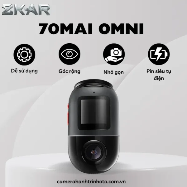Camera Hành Trình 70Mai Omni