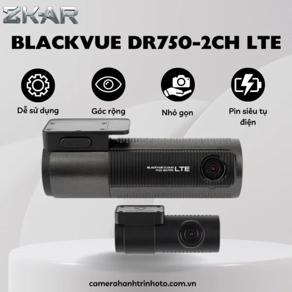 Camera Hành Trình Blackvue DR750-2CH LTE
