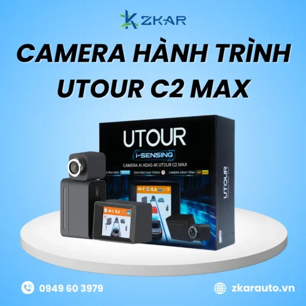 Camera Hành Trình UTOUR C2 MAX chính hãng