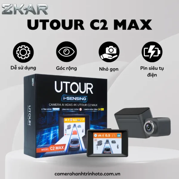 Camera Hành Trình Utour C2 Max