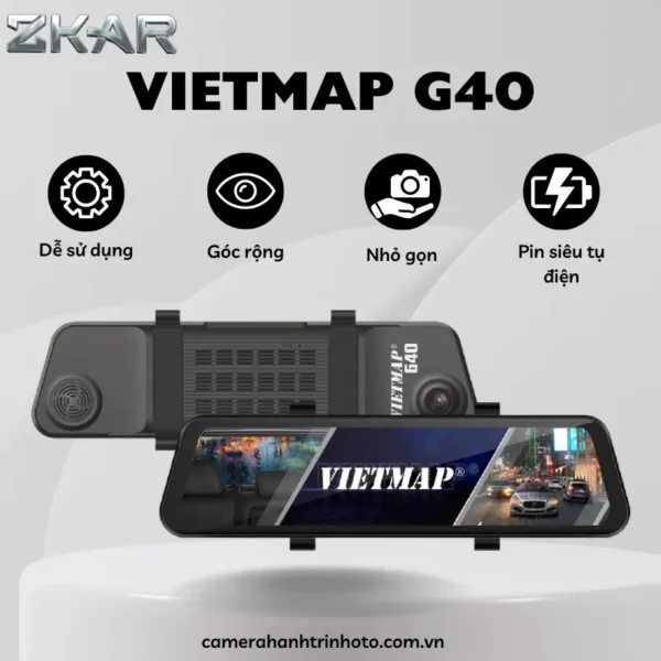 Camera Hành Trình VietMap G40