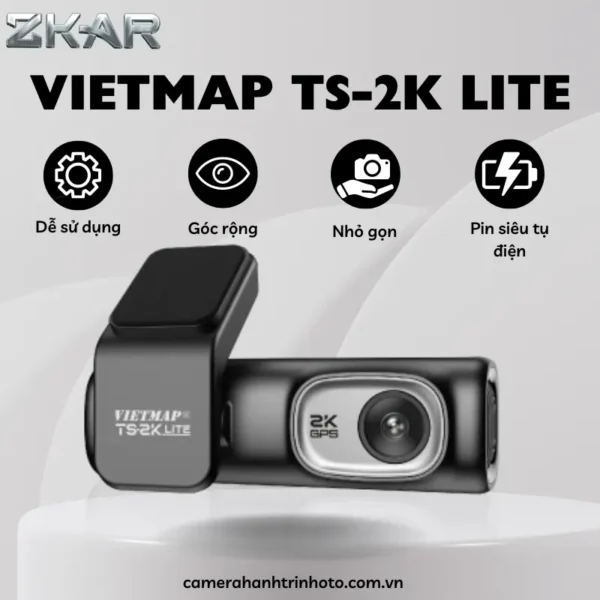 Camera Hành Trình VietMap TS-2K Lite