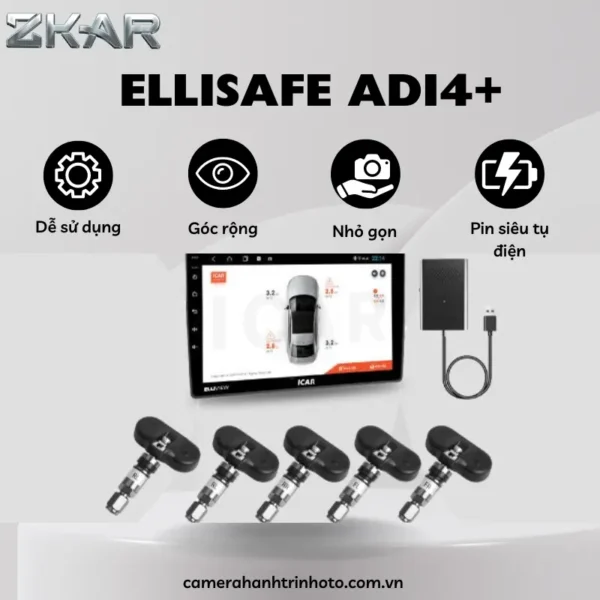 Cảm Biến Áp Suất Lốp ICAR Ellisafe ADI4+