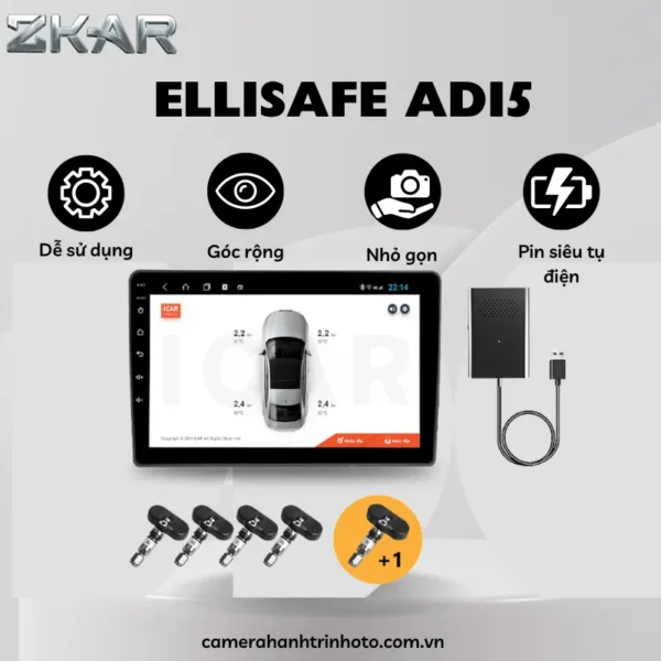 Cảm Biến Áp Suất Lốp ICAR Ellisafe ADI5