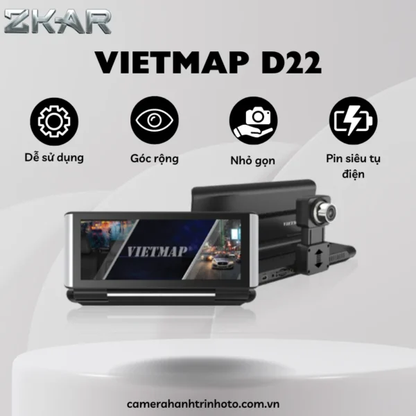 Camera Hành Trình Vietmap D22