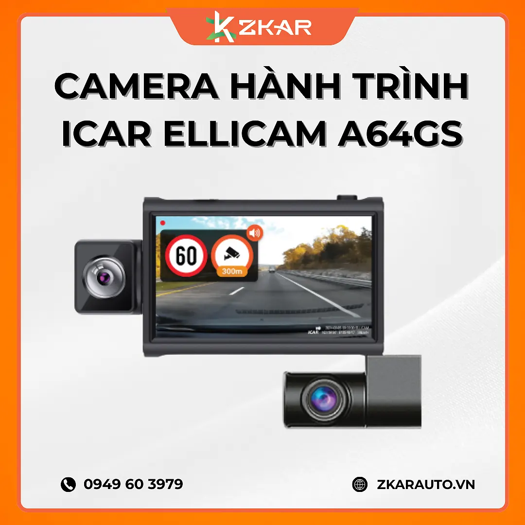 Camera hành trình ellicam a64gs