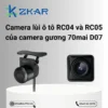 Camera lùi RC04 và RC05 chính hãng