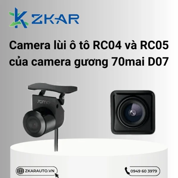 Camera lùi RC04 và RC05 chính hãng