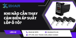 Thay pin cảm biến áp suất lốp