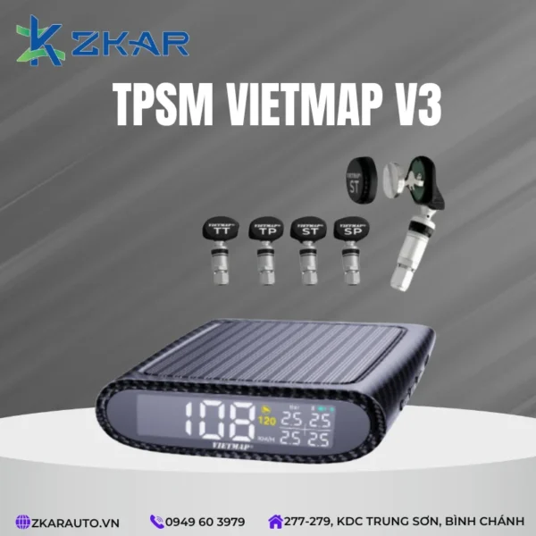 Lắp đặt vietmap v3 chính hãng
