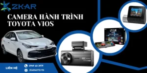 Camera hành trình chính hãng cho xe Toyota Vios