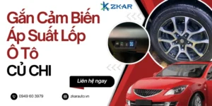 Gắn Cảm Biến Áp Suất Lốp Ô Tô Tại Củ Chi TPHCM