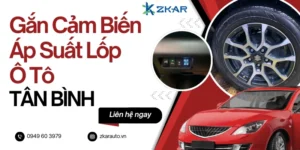 Gắn Cảm Biến Áp Suất Lốp Ô Tô Tại Tân Bình TPHCM