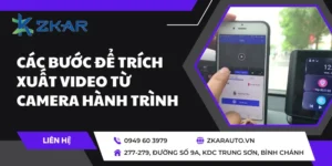 Cách trích xuất video từ camera hành trình