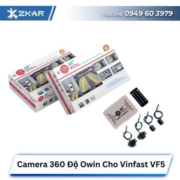 Gắn Camera 360 Độ Owin Cho VinFast VF5