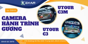 So Sánh Camera Hành Trình Gương Utour C3 Và C3M