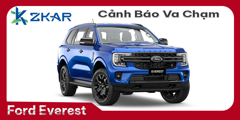 Cảm biến va chạm ở xe Ford Everest