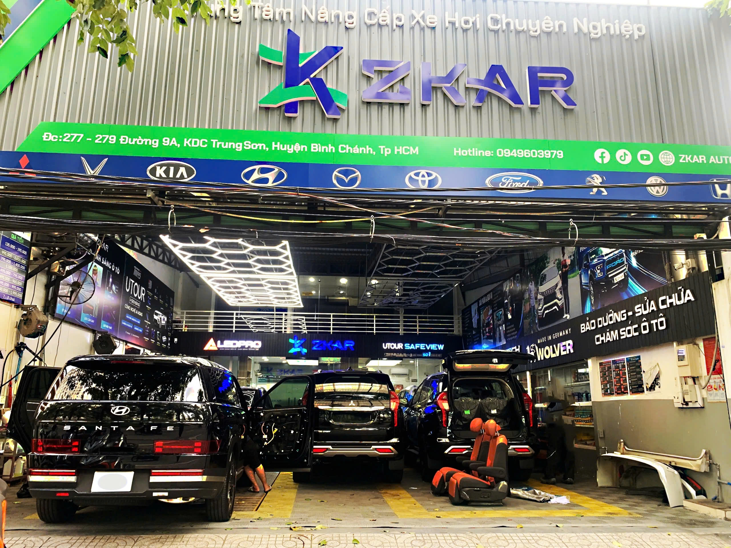Nâng cấp xế yêu tại ZKar Auto – Chuyên nghiệp & an toàn