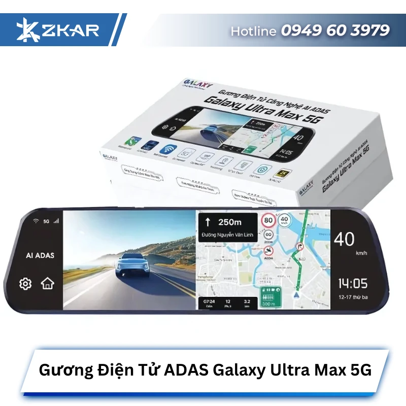 Gương Điện Tử Galaxy Ultra Max 5G