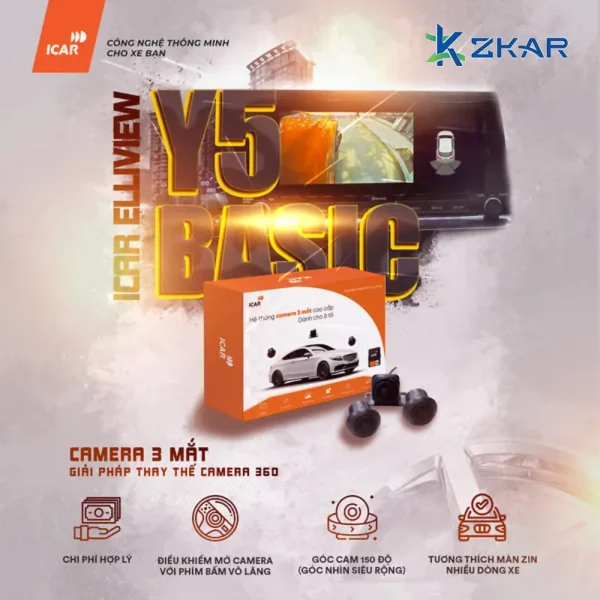Camera 3 Mắt Elliview Y5 Basic - ICAR