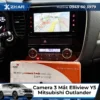 Gắn Camera 3 Mắt Elliview Y5 Cho Xe Outlander