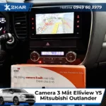Gắn Camera 3 Mắt Elliview Y5 Cho Xe Outlander